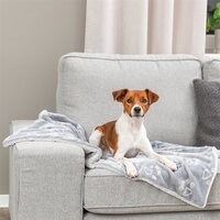 Trixie hondendeken jimmy soft lichtgrijs