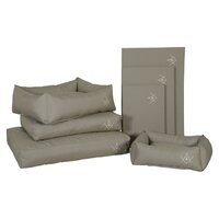 Zolux hondenkussen 4 seasons waterafstotend polyester hoekig khaki