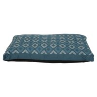 Zolux hondenkussen sirius met print hoekig blauw