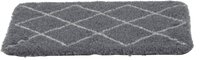 Vetbed Zolux Berber Gerecycled Grijs &ndash; Isolerend Sneldrogend Vetbed met Antislip Latexlaag &ndash; 2 Maten: 70x50 / 95x75 cm