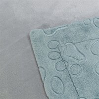 Hondendeken Trixie Barry Softpluche Blauw/Grijs &ndash; Zachte Tweelaags Deken met Velours-look &ndash; 2 Maten: 100x75 / 150x100 cm