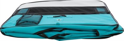 Kleindierenren Trixie Inklapbaar &ndash; Ren voor Binnen & Buiten met Uitneembare Bodem, Net & Transporttas 130x130x55 cm