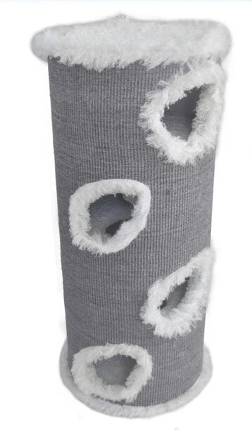 Krabton Big Cat Sweety &ndash; Grijs Krabmeubel voor Grote Katten