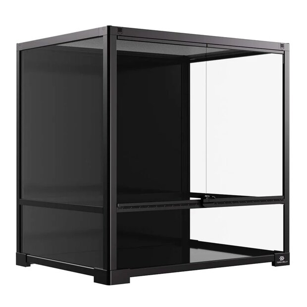 Terrarium knockdown Zwart 60x45x60cm