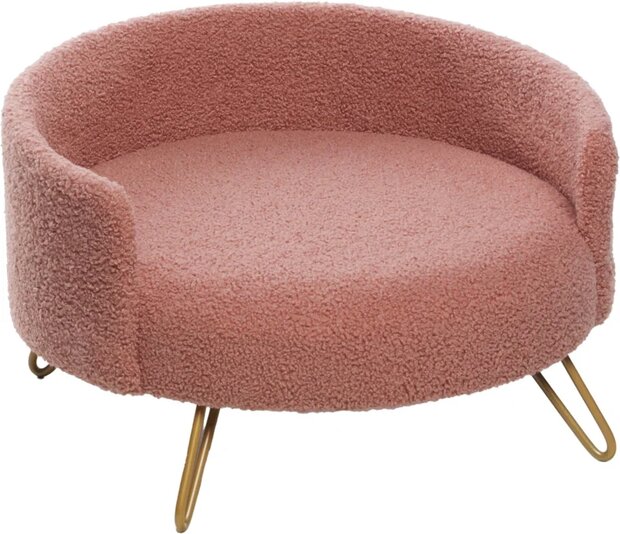 Sofa Dizco Rond Roze