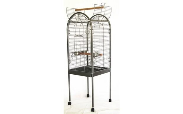 Papegaaienkooi Grote Parkietenkooi Joan &ndash; Antraciet