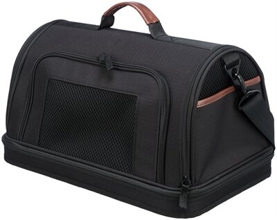 Vliegtuigtas Trixie Gate Zwart &ndash; Draagtas voor Handbagage in het Vliegtuig tot 7 kg 45x28x25 cm